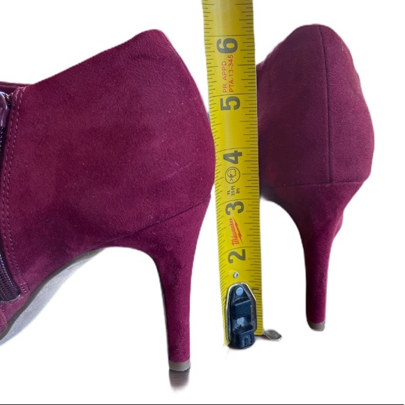 Red Heel Booties by Old Navy - Picture 7 of 8